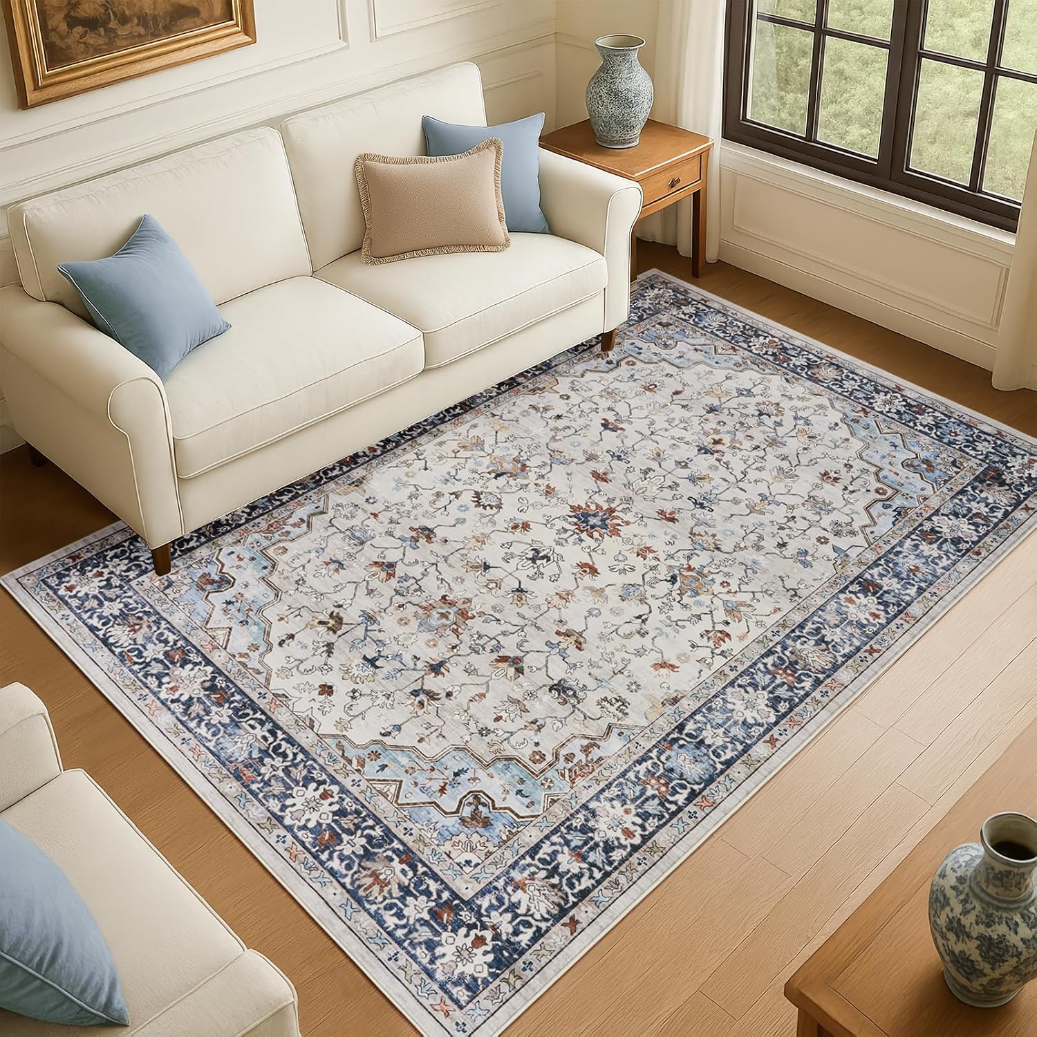 Detalle de Topfinel Washable Rugs 160x230cm low pile rug