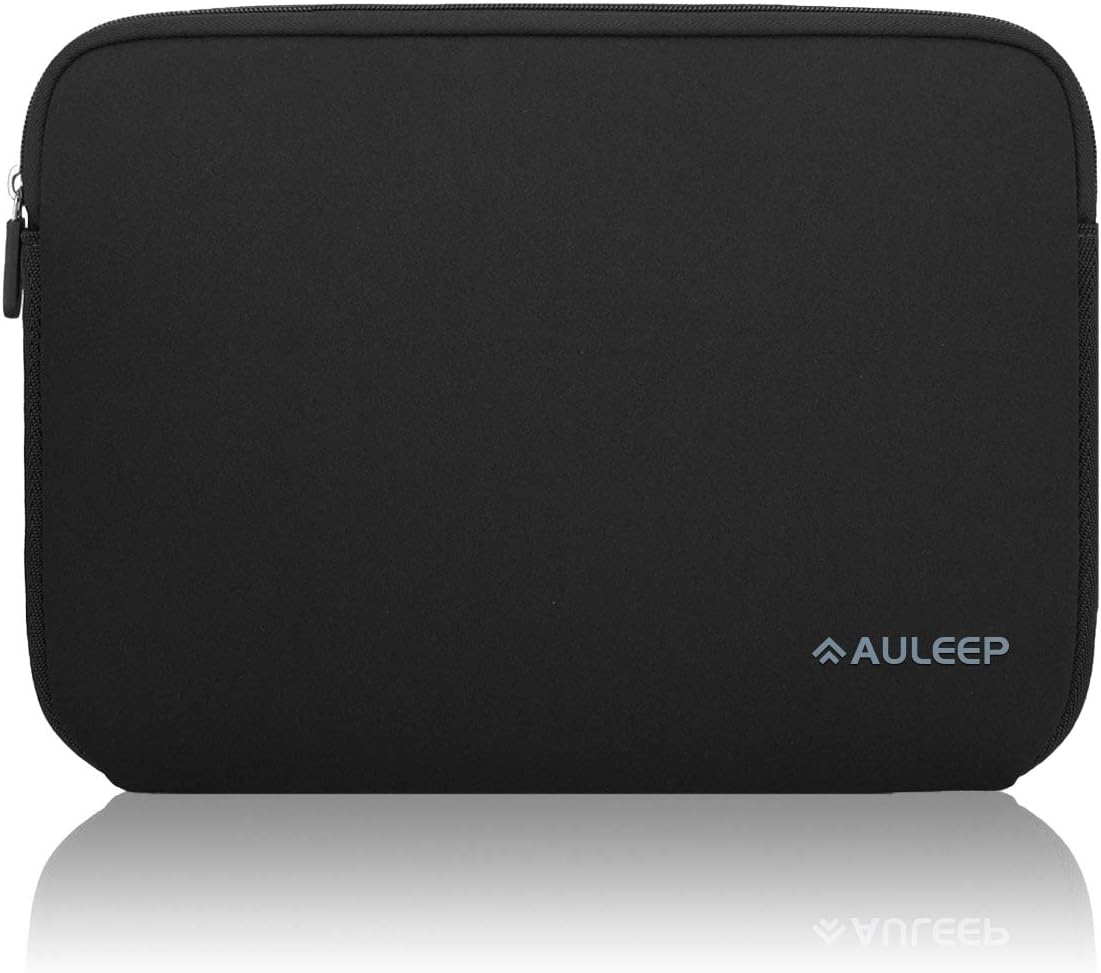 Detalle de AULEEP 13–14 Inch Neoprene Laptop Sleeve: Lightweight, Water-Resistant Protection