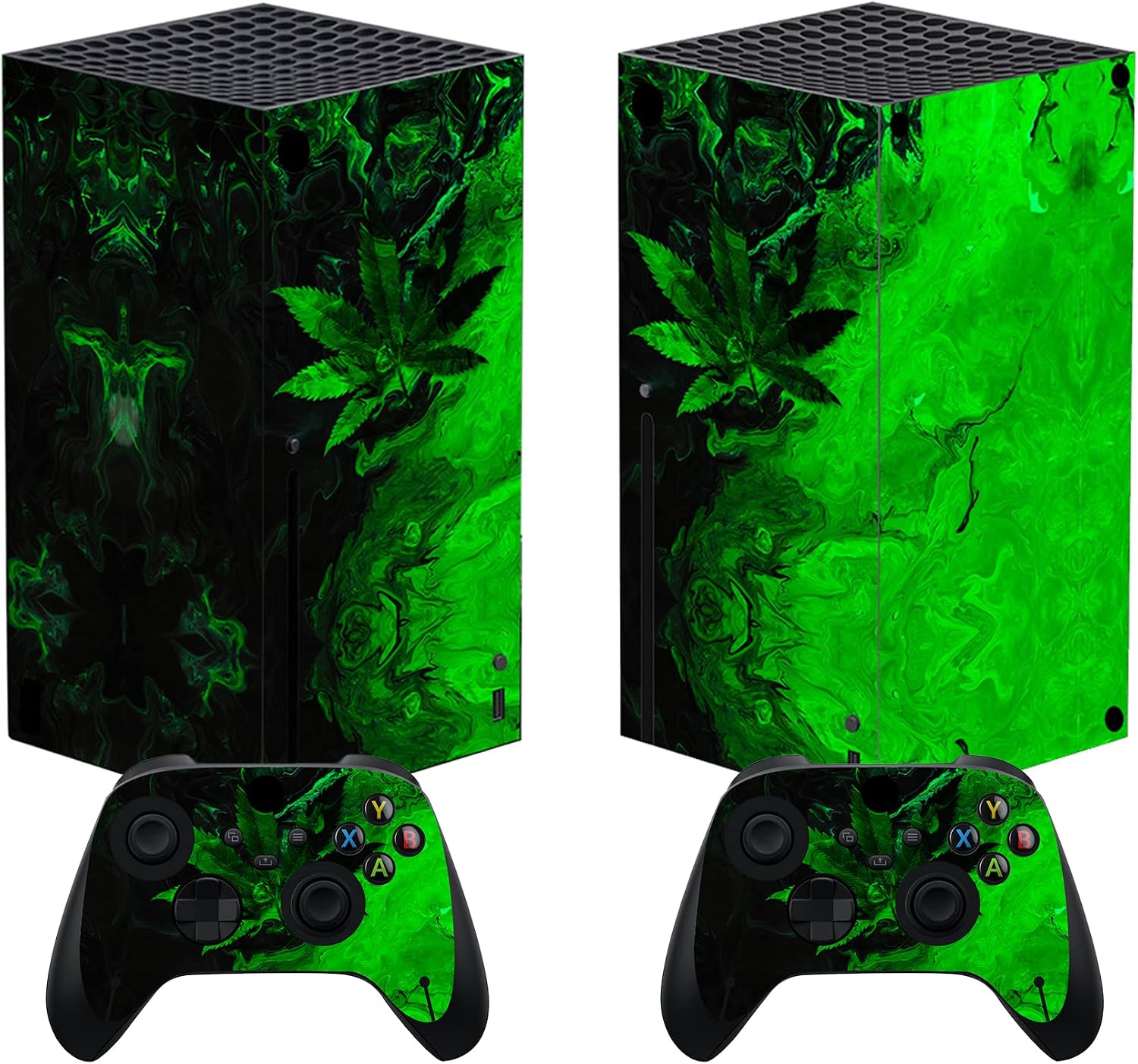 Thumbnail 6 de PlayVital Custom Vinyl Skins for Xbox Series X – Flame Envoy