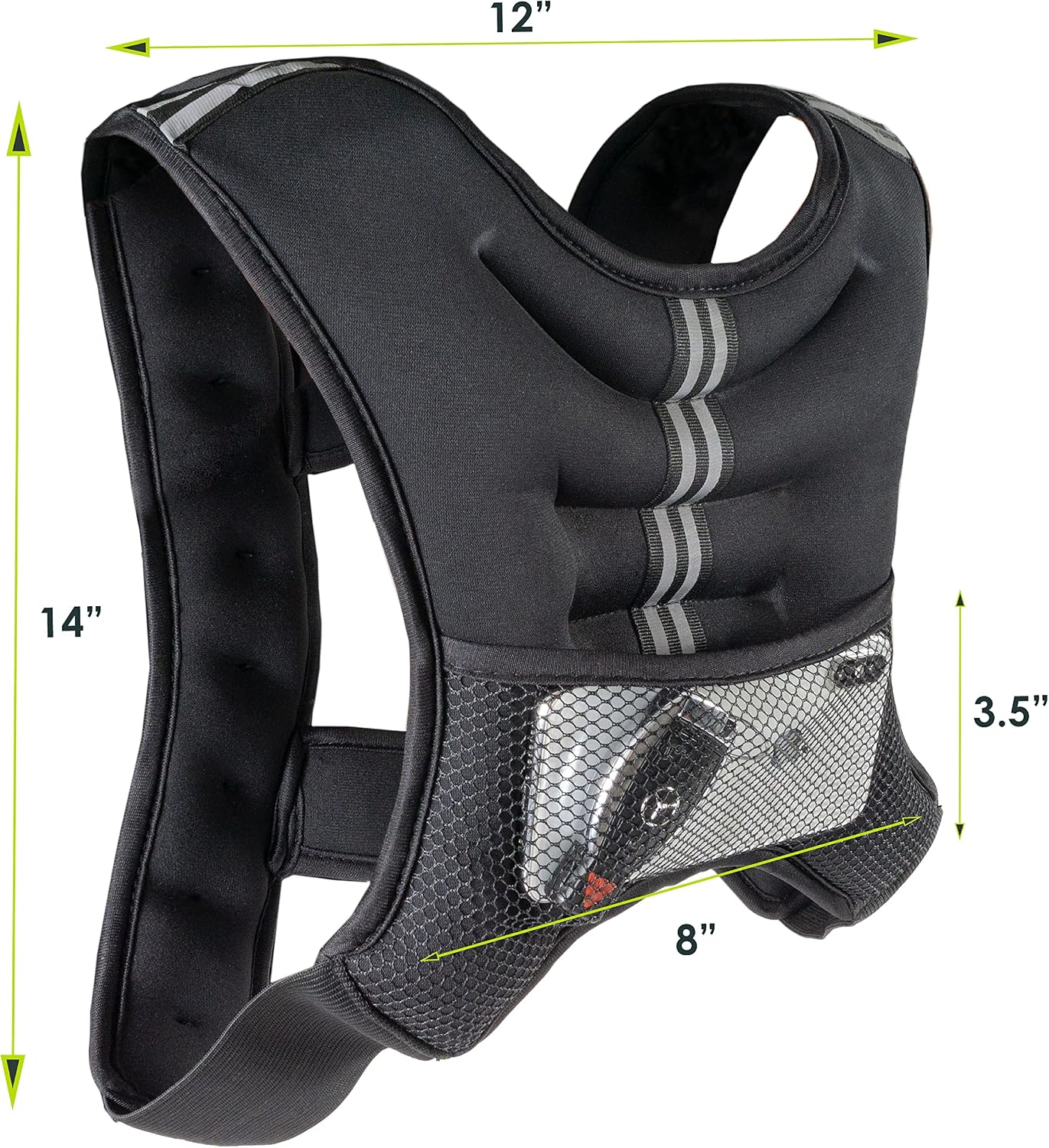 Thumbnail 2 de ProsourceFit Exercise Weighted Training Vest
ProsourceFit Exercise Weighted Training Vest