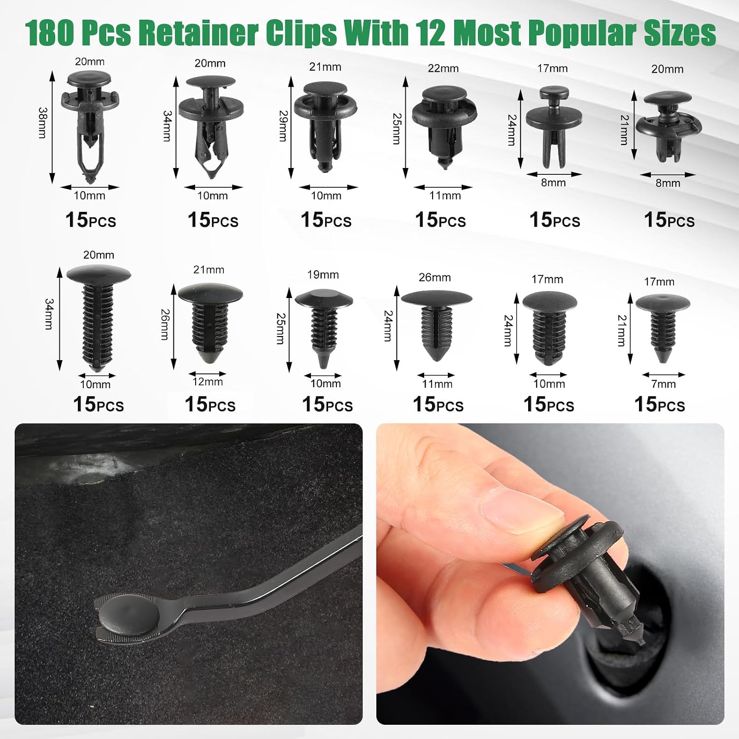 Thumbnail 3 de Uolor 415pcs Trim Removal Tool kit for cars 🛠