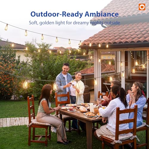 Thumbnail 7 de addlon 100FT Outdoor String Lights ST38 LED with Remote – Weatherproof, Dimmable, and Ready for Outdoor Gatherings