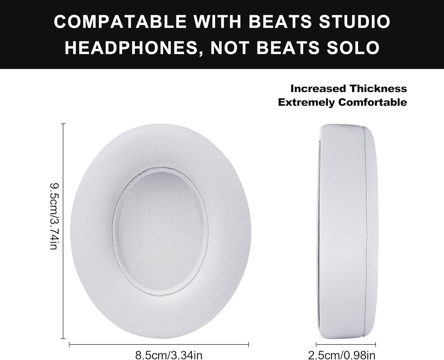 Thumbnail 4 de Link Dream Beats Studio 3 coussinets de rechange pour Studio 3