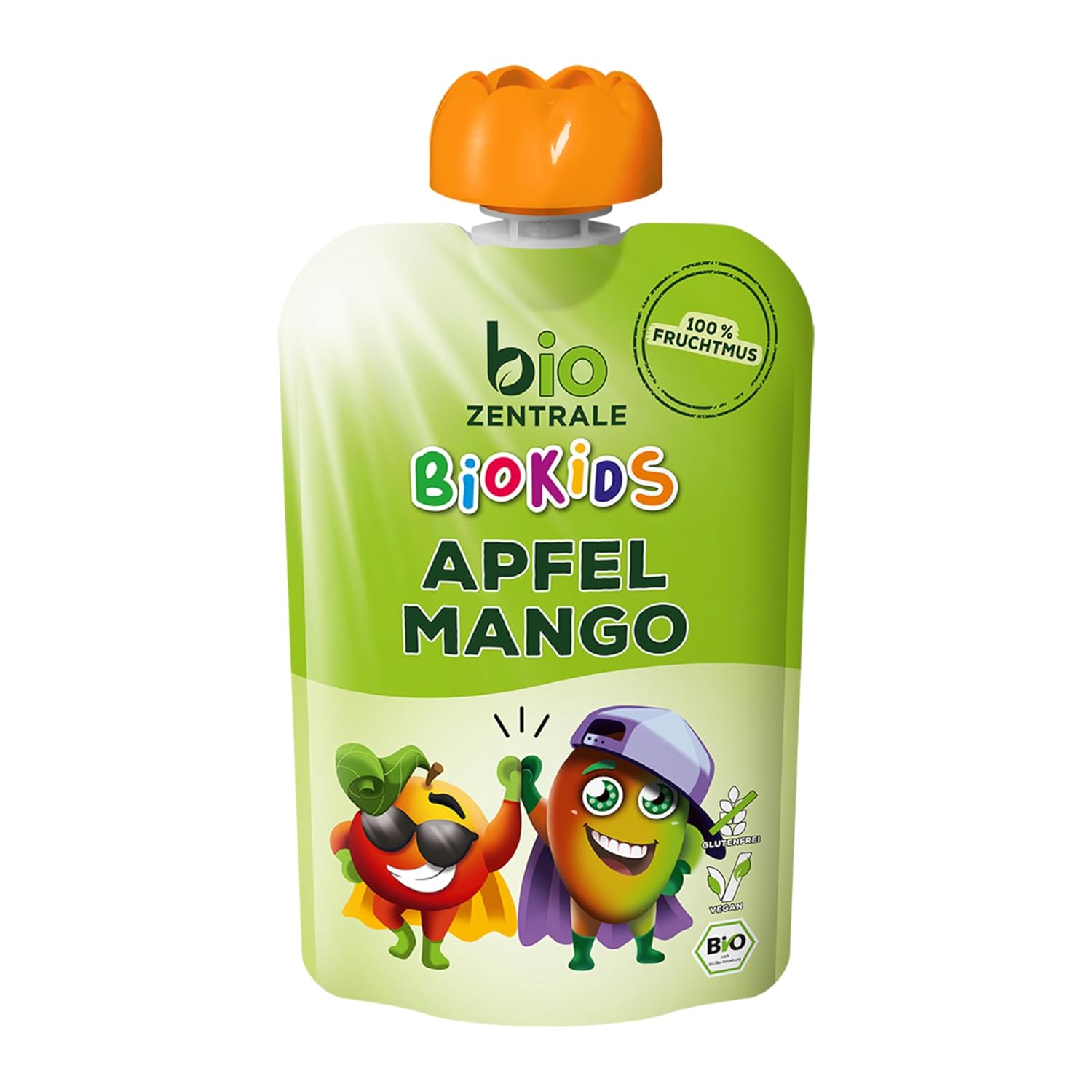 Detalle de biozentrale BioKids Fruchtmus 12 x 90g