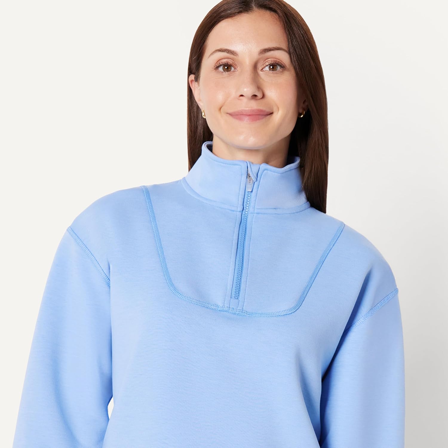 Thumbnail 2 de Amazon Essentials Women’s Active Sweat Half Zip Pullover Sweatshirt