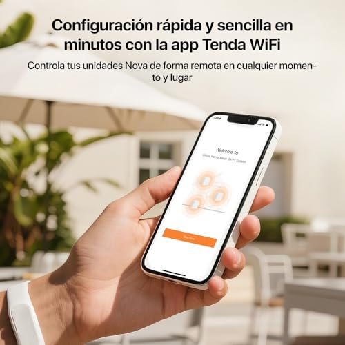 Thumbnail 6 de Tenda Nova MW5G (MW5G) sistema WiFi Mesh con router Gigabit y 3 hubs, AC1200