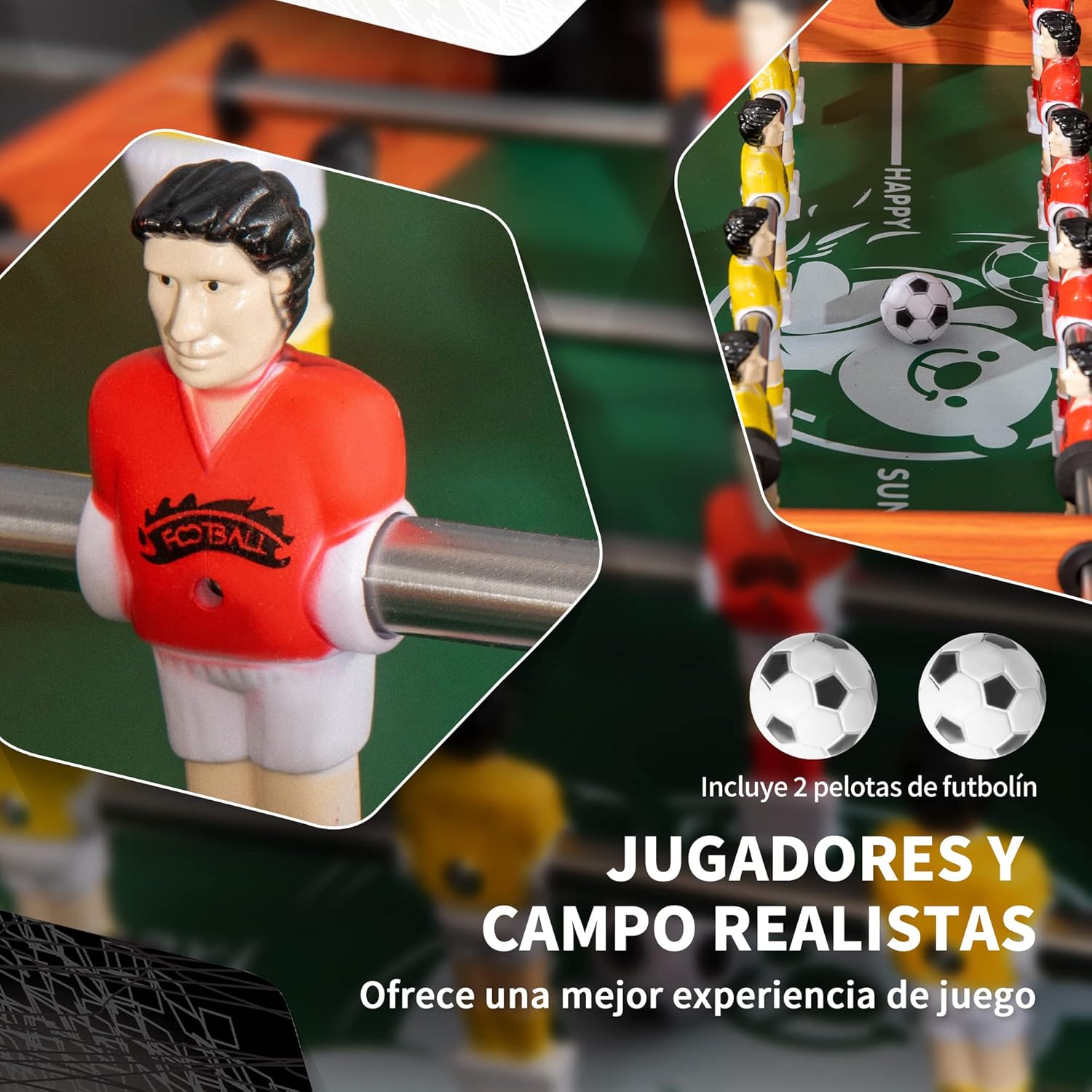 Thumbnail 5 de HOMCOM Futbolín infantil 7+ años