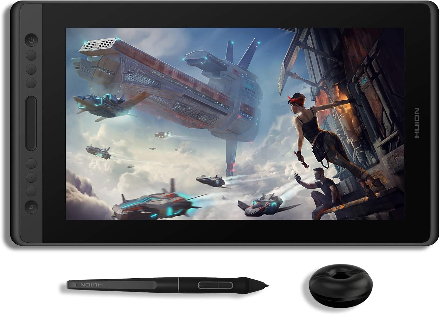 Detalle de HUION KAMVAS Pro 16 Drawing Tablet with 15.6-Inch Full-Laminated Screen