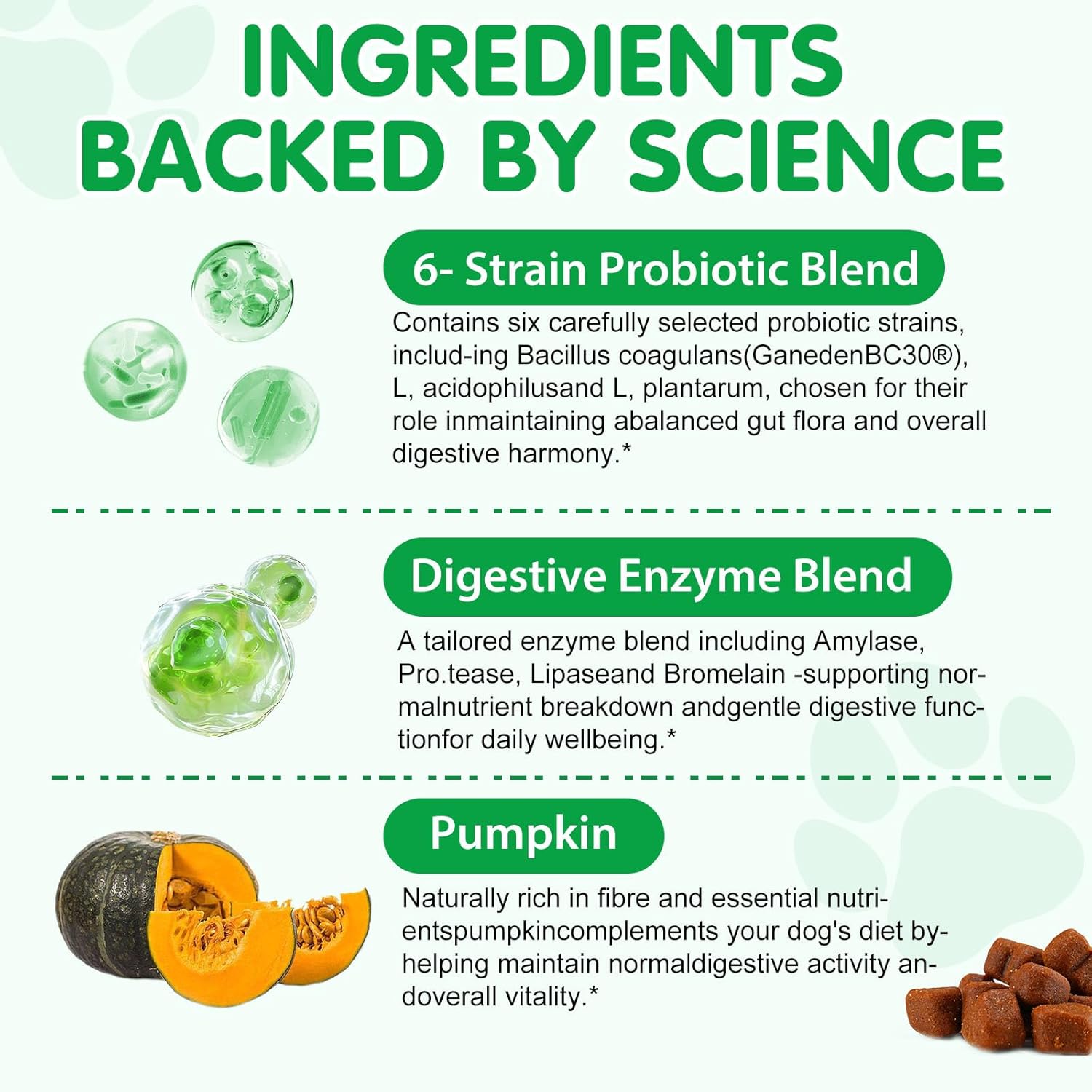 Thumbnail 2 de Masticatori Probiotici per Cani per digestione e pelle