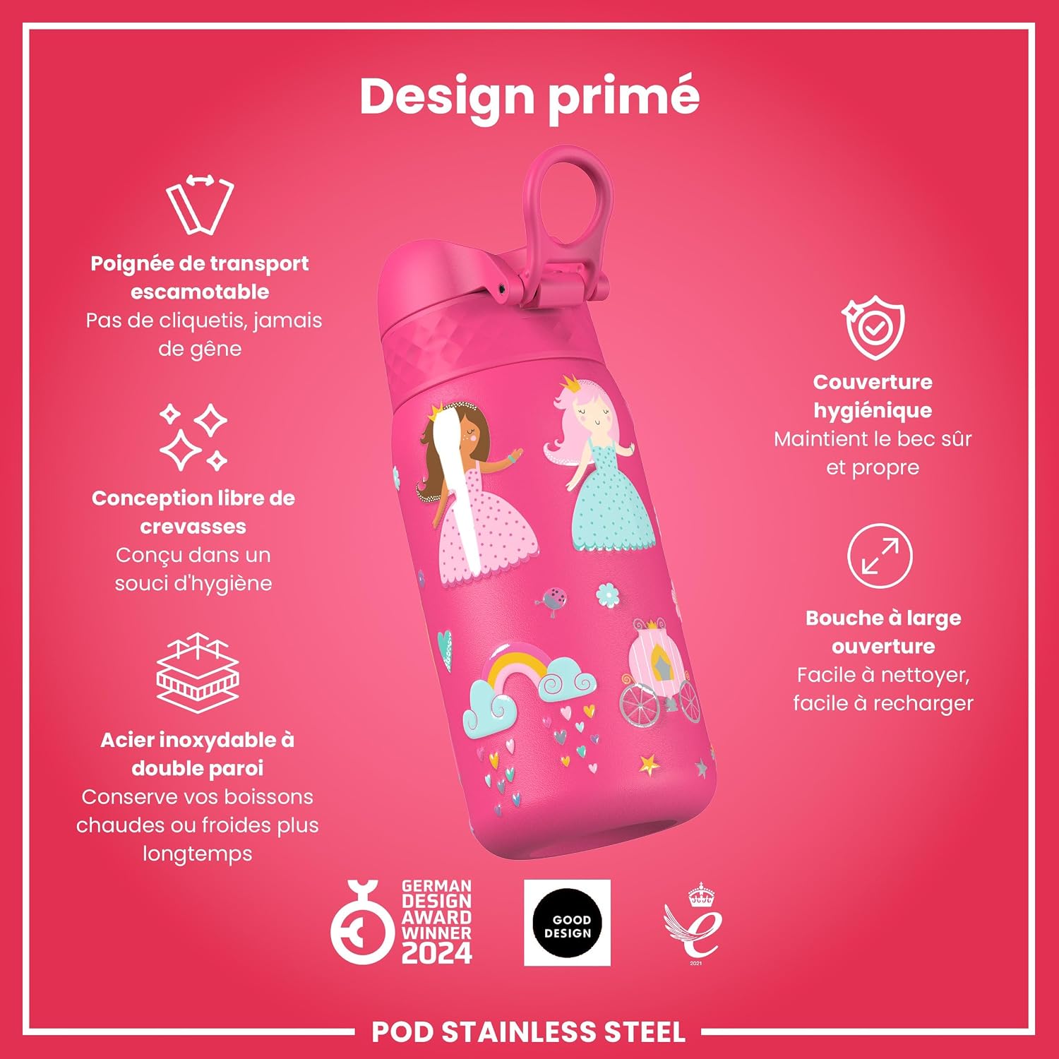 Thumbnail 5 de ion8 Gourde Isotherme Enfant 320ml 🥤