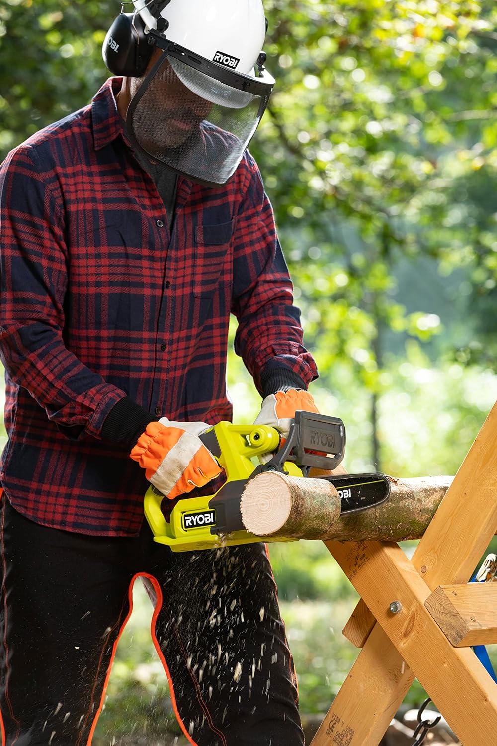 Thumbnail 1 de RYOBI RY18CS20A-125 – akumulatorowa pilarka łańcuchowa 18 V, prowadnica 20 cm