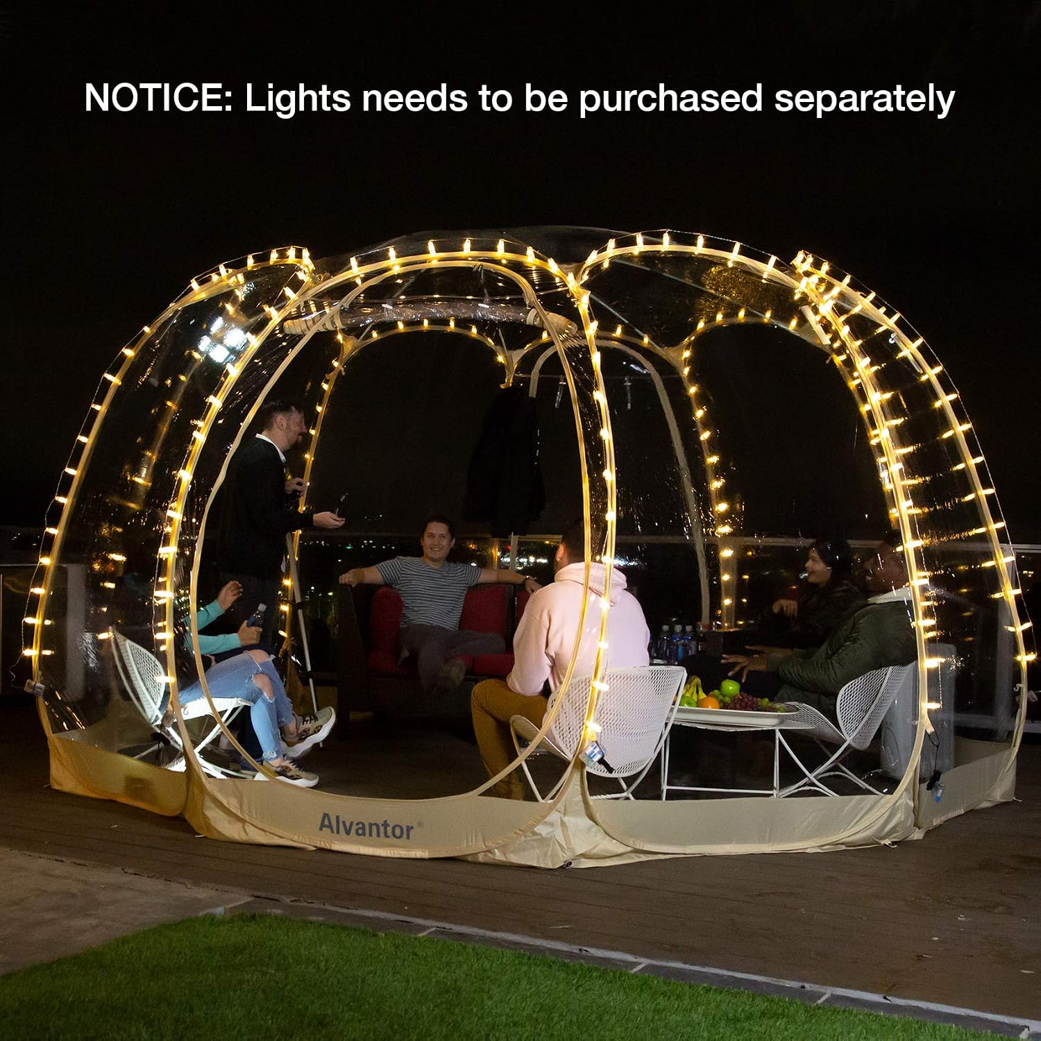 Thumbnail 5 de Alvantor pop-up bubble tent, 15' x 15