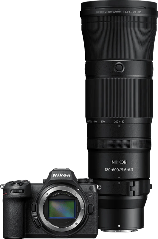 Detalle de Nikon Z6 III + Nikkor Z 180-600mm f/5.6-6.3: Tele Reichweite für Wildlife-Fotografie