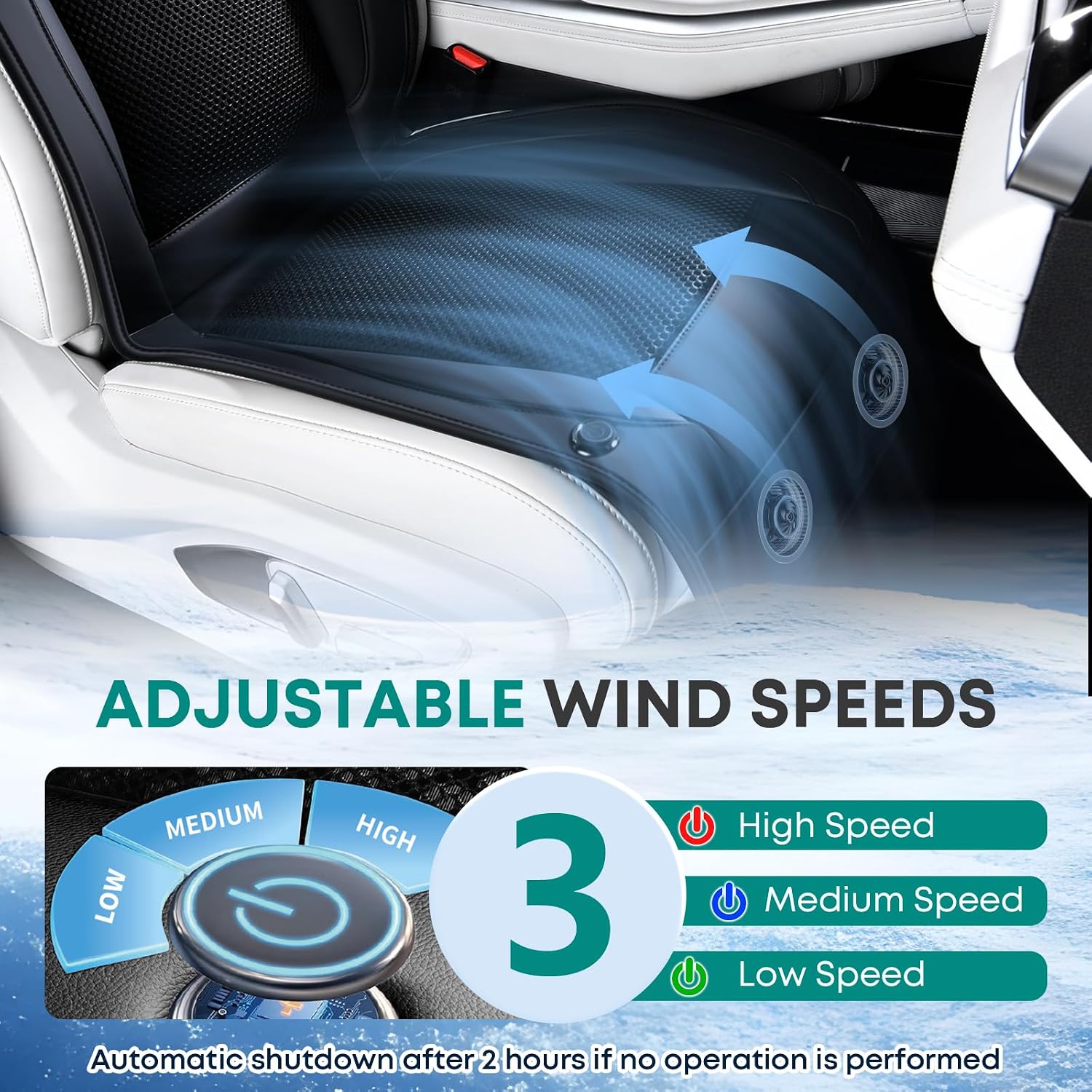 Thumbnail 4 de FLORICH Cooling Car Seat Cushion, 12V-24V