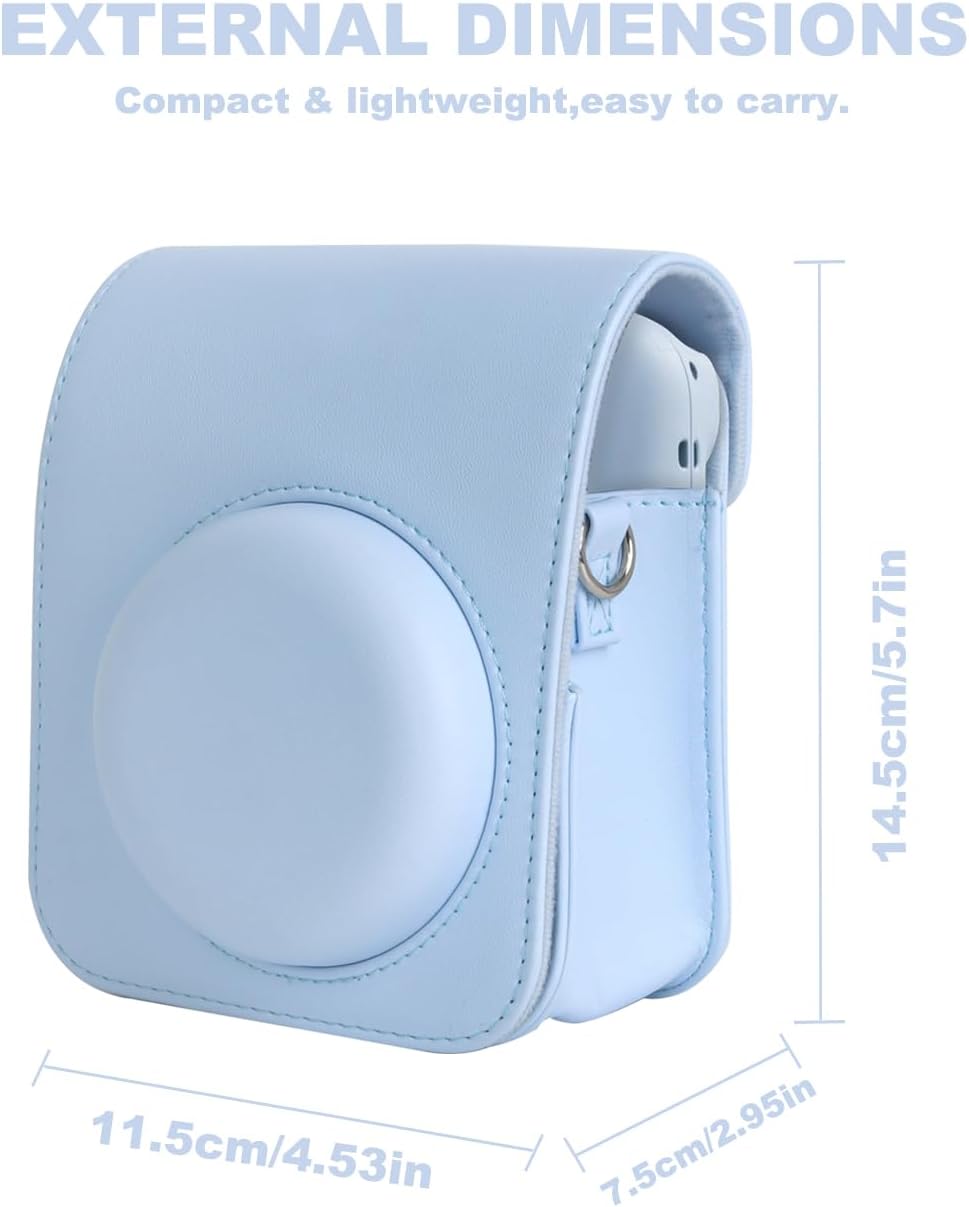 Thumbnail 6 de 12 in 1 Accessories Kit for Fujifilm Instax Mini 12 – Pastel Blue