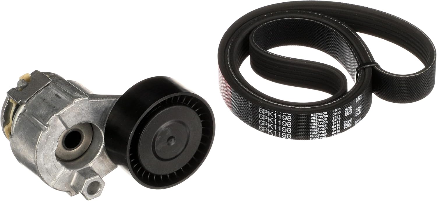 Detalle de GATES Micro-V-kit K016PK1198 voor de hulpaandrijving van Dacia