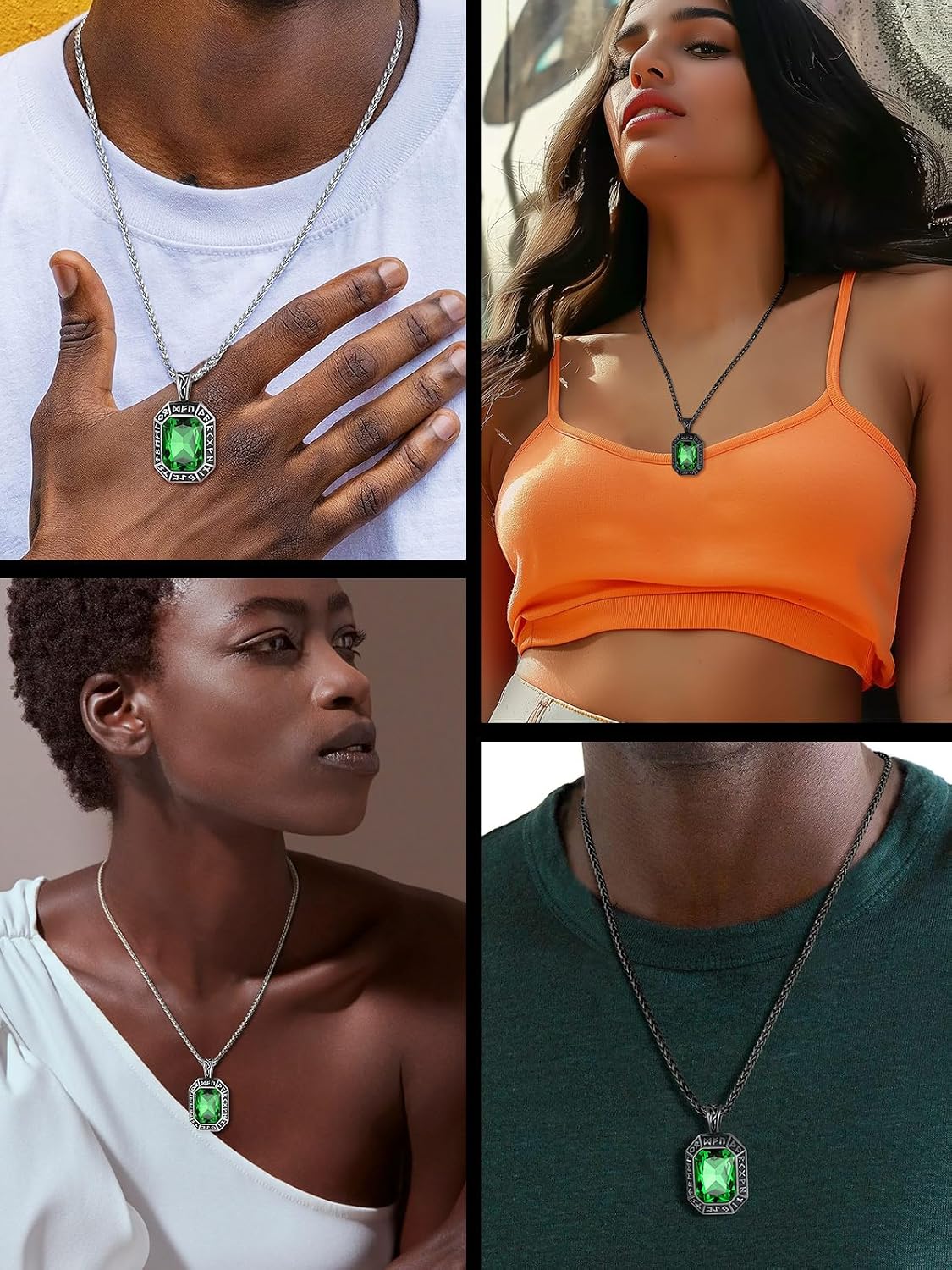 Thumbnail 5 de ChainsHouse Collier Rune 55 cm