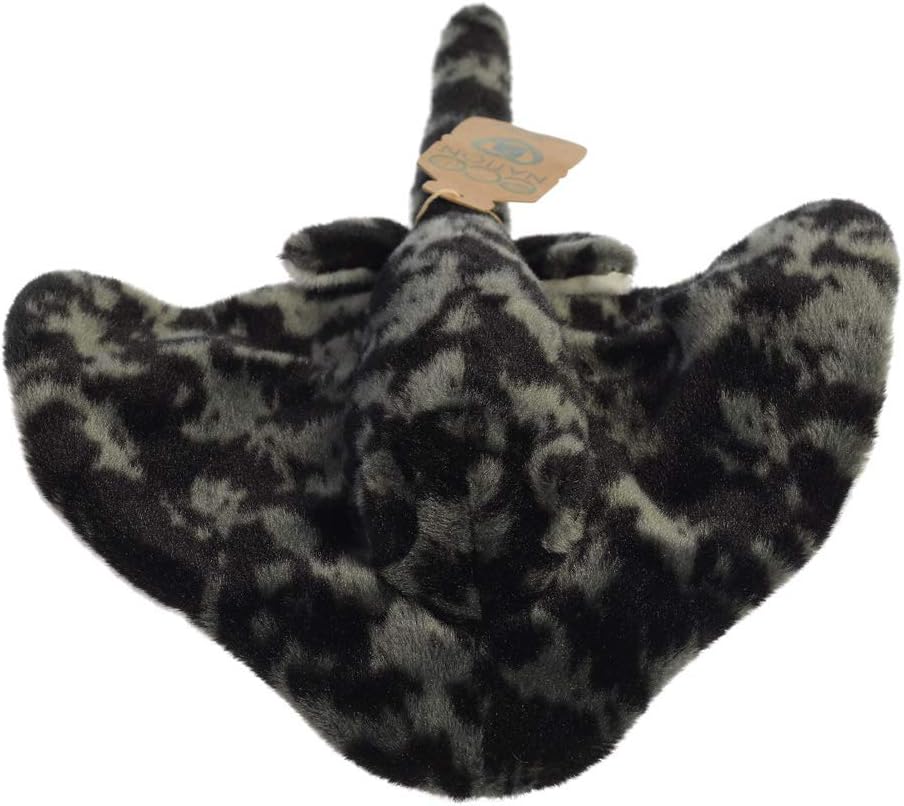 Detalle 2 de Aurora 35019 Eco Nation Stingray 12In Soft Toy – Black & Grey (Medium)