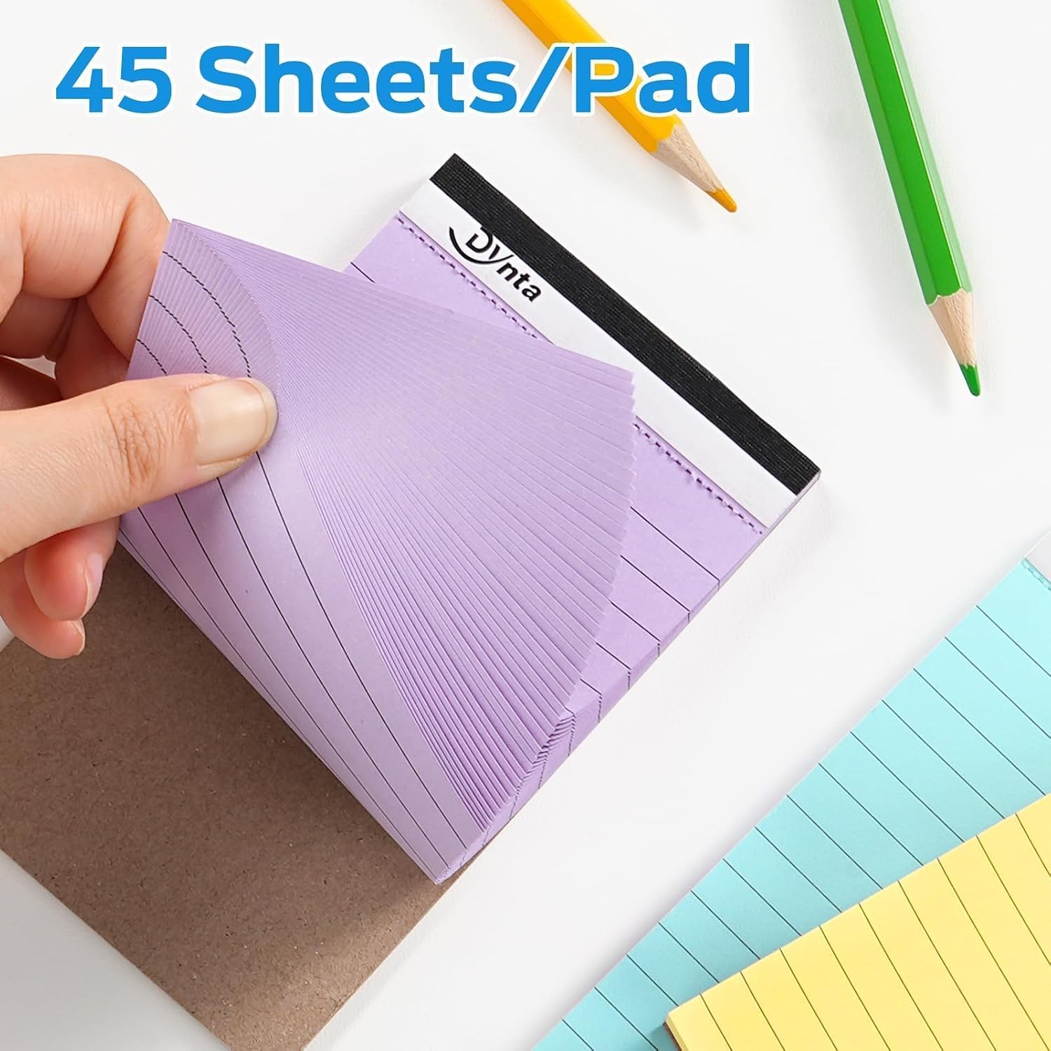 Thumbnail 5 de Dynta 3 x 5-Inch Mini Note Pads, 36-Pack, Perforated, 80 GSM Paper