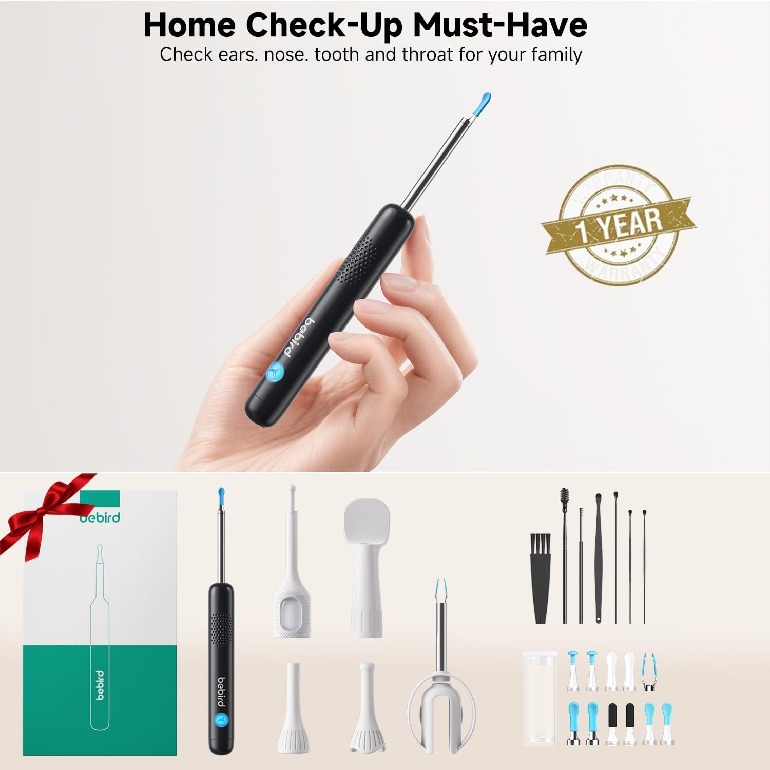 Thumbnail 6 de BEBIRD R1 Ultra Ear Wax Removal Kit with Camera Otoscope – UK assessment