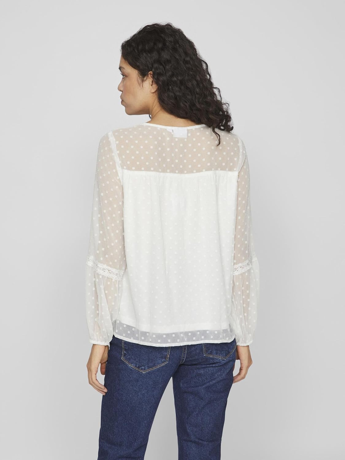 Thumbnail 2 de Vila VIEDEE Detailed Long Sleeve Blouse