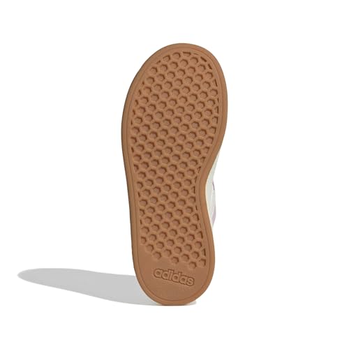 Thumbnail 6 de adidas Mixte Enfant Grand Court 00S – Chaussures enfant en cuir suede Clear Pink/Off White/Gum, 35 EU