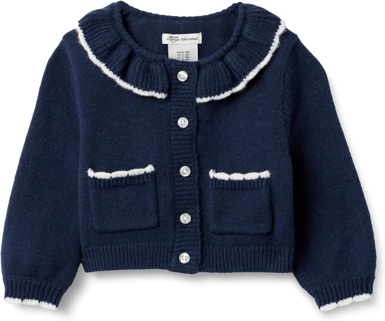 Detalle de Amazon Essentials x Sofia Grainge Babies, Toddlers and Girls' Cardigan Sweater