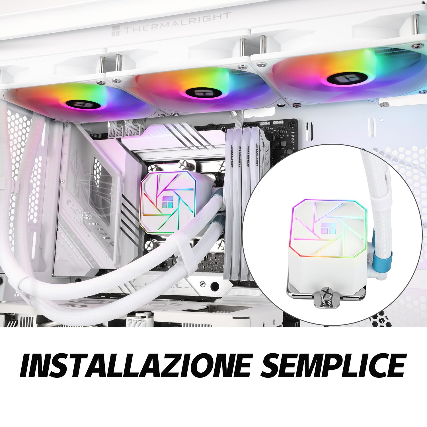 Thumbnail 5 de TR AQUA ELITE 360 White V3 refroidisseur AIO 360mm