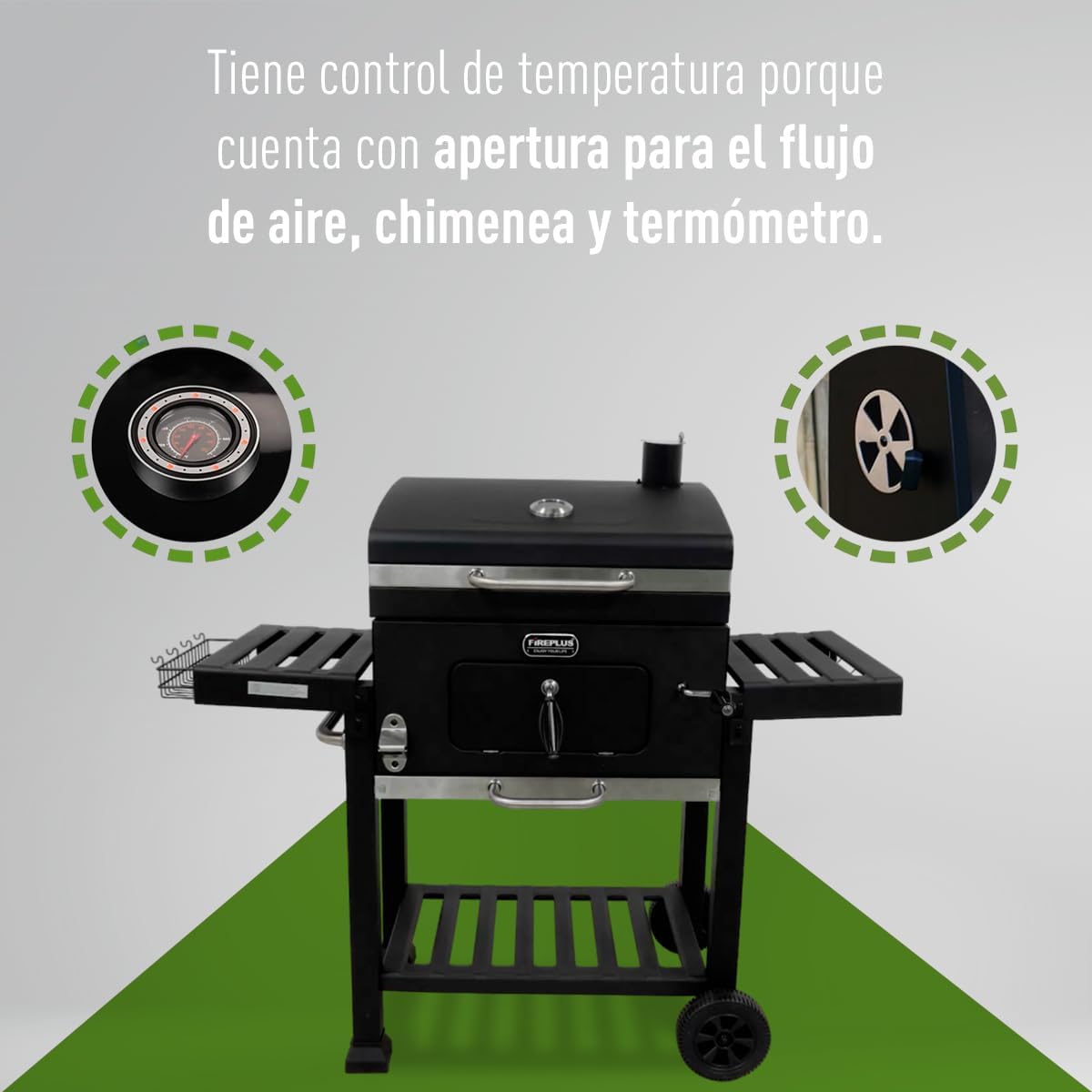 Thumbnail 4 de Amig Fireplus Barbacoa Portátil de Carbón 🍖