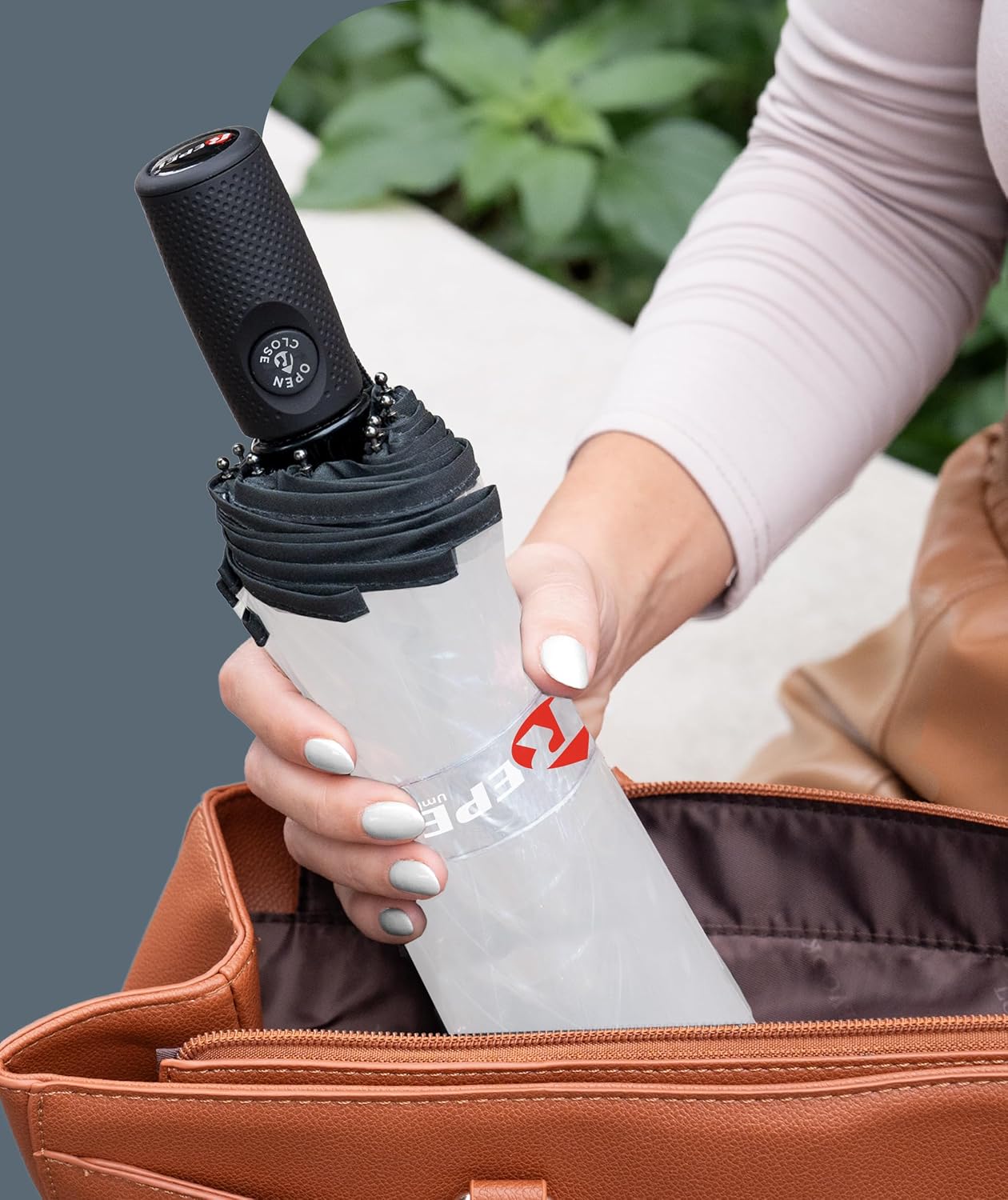 Thumbnail 6 de Repel Windproof Travel Umbrella – Compact Auto Open/Close, 100 MPH Wind Resistance
