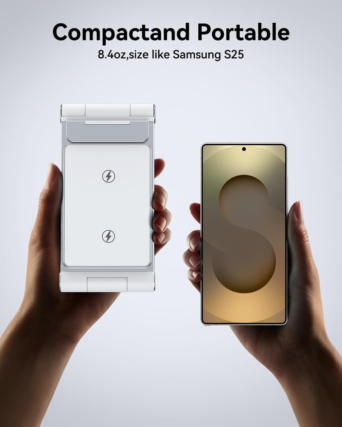 Thumbnail 6 de 3-in-1 Wireless Charging Station for Samsung Galaxy S26/S25/S24/S23/S22/S21/S20, Watch 8/Classic/Ultra/7/6/5/4, and Galaxy Buds