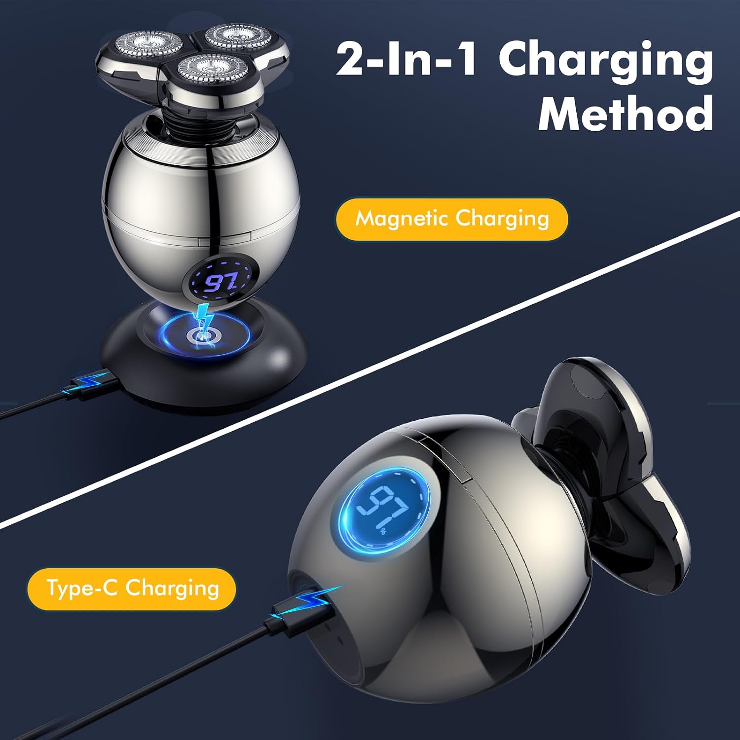 Thumbnail 5 de iWarmbase 5-in-1 Electric Razor 3D Heads