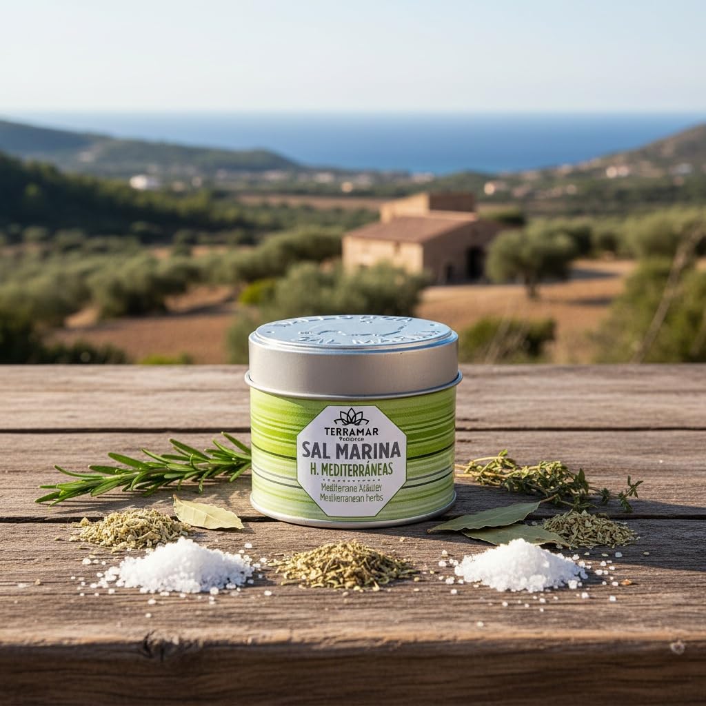 Detalle 2 de TERRAMAR MALLORCA Meersalz 150g 🧂
