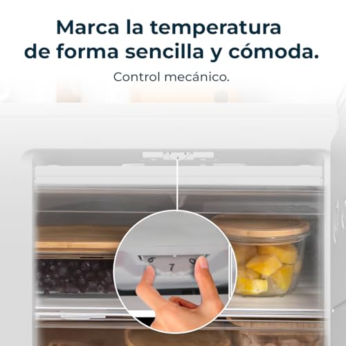 Thumbnail 6 de Cecotec Congelador Vertical Sobremesa 97 L Bolero CoolMarket TF 97 White. Compacto, 3 cajones y puerta reversible
