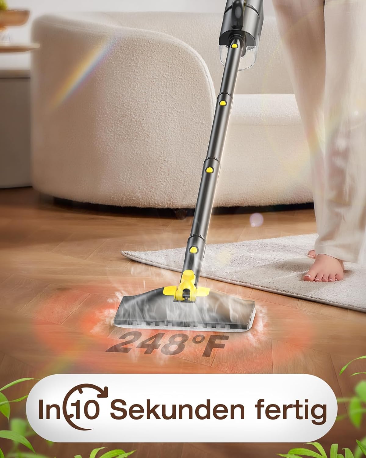 Thumbnail 2 de LABIGO Dampfreiniger 10-in-1 mit Handgerät