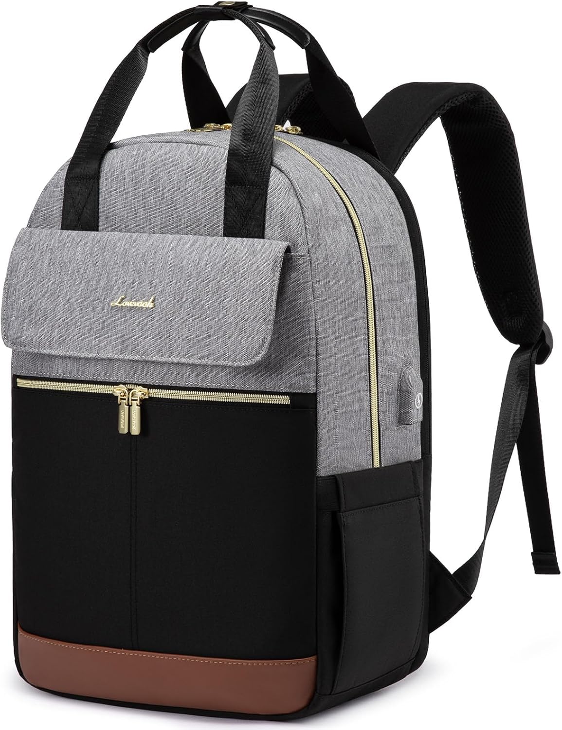 Detalle de LOVEVOOK Rucksack Damen 15,6 Zoll