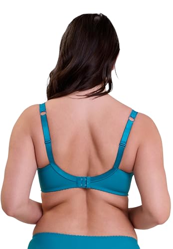 Detalle de Sans Complexe Arum – Soutien-gorge emboitant en dentelle avec armatures, bleu céleste, 95D