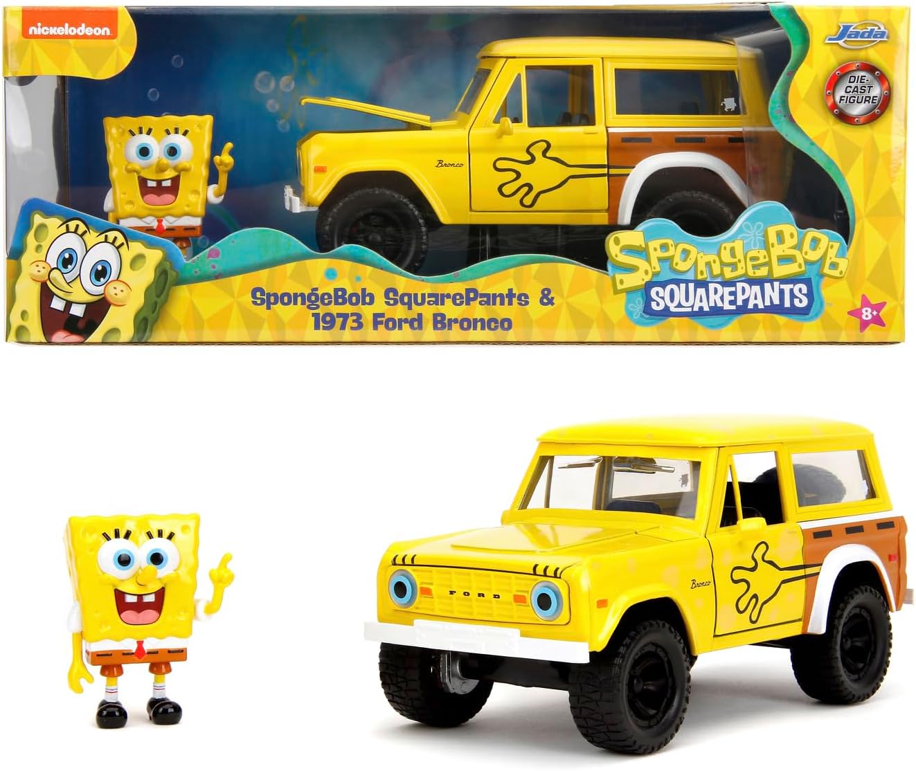 Thumbnail 6 de Jada Toys SpongeBob Ford Bronco 1973
