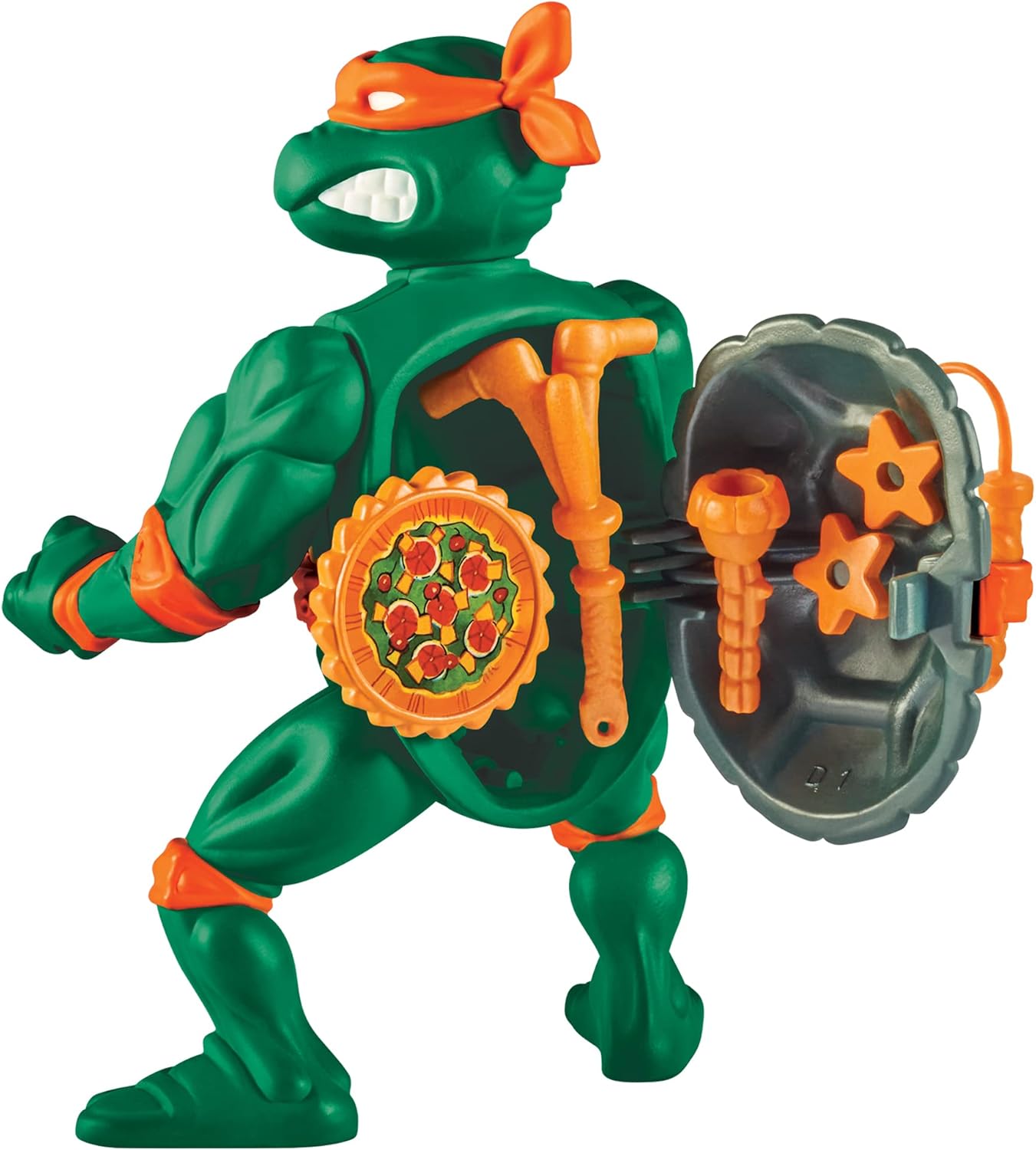 Thumbnail 2 de Michelangelo des Tortues Ninja – Figurine articulée 10 cm, collection classique