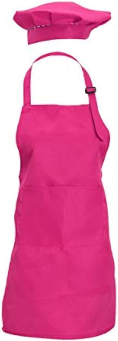 Thumbnail 5 de CWFUN Kids' White Apron and Chef Hat Set for 4–12 Years