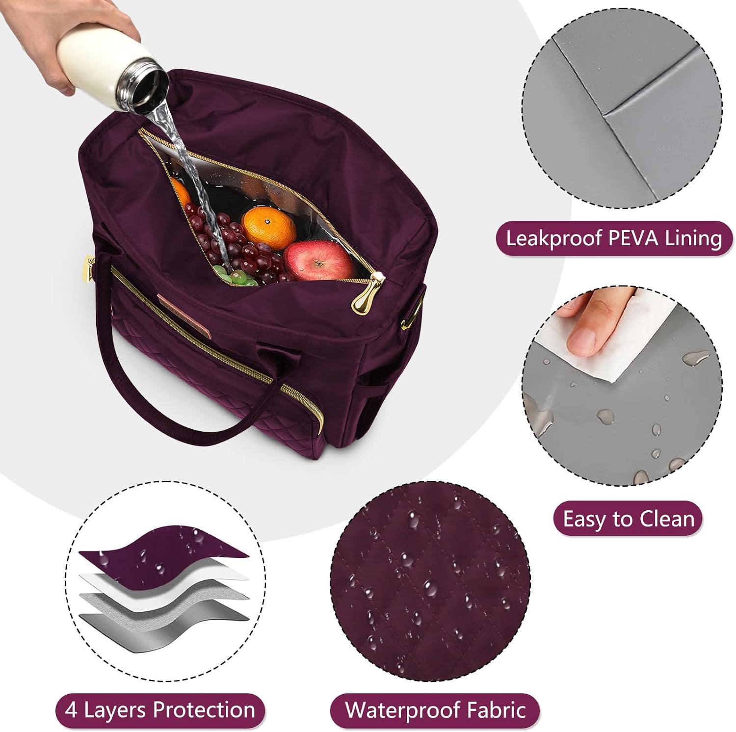 Thumbnail 1 de MIYCOO Lunch Bag 12.6in Tote