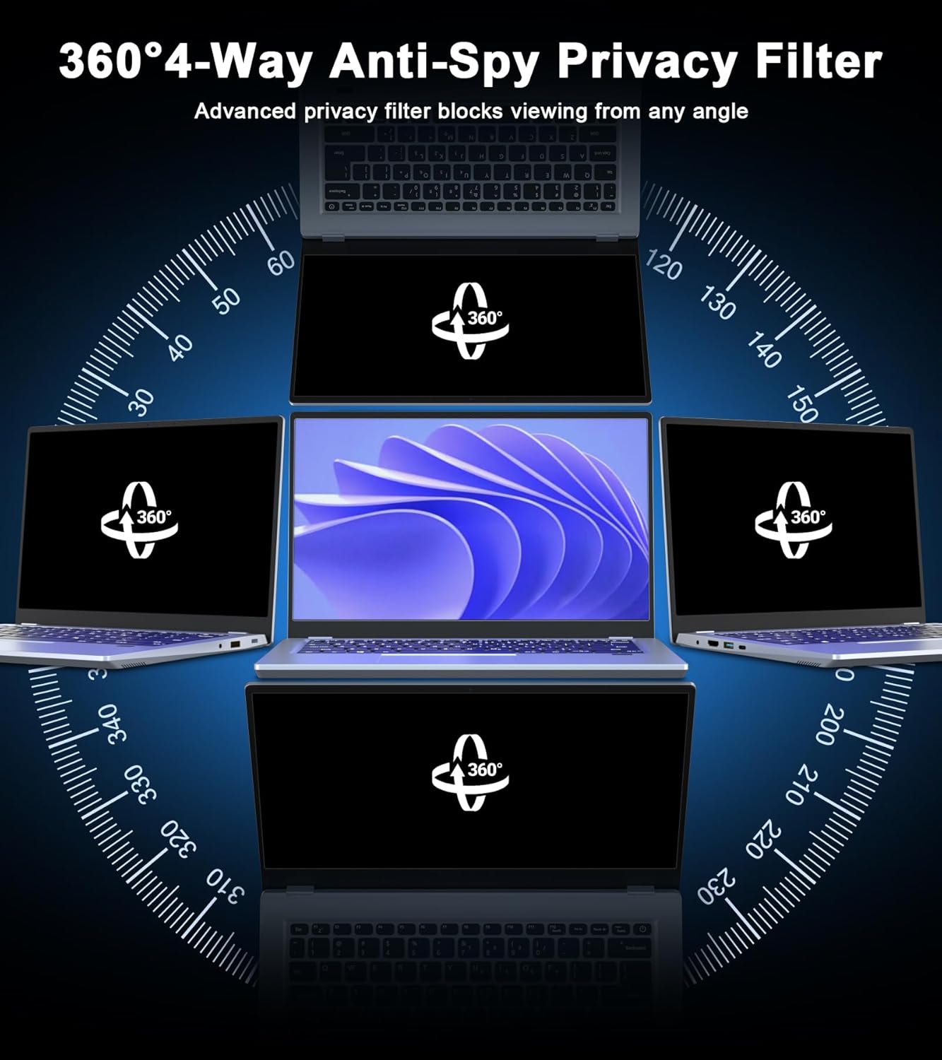 Thumbnail 3 de STARY Laptop Privacy Screen 14-inch 16:9 filter