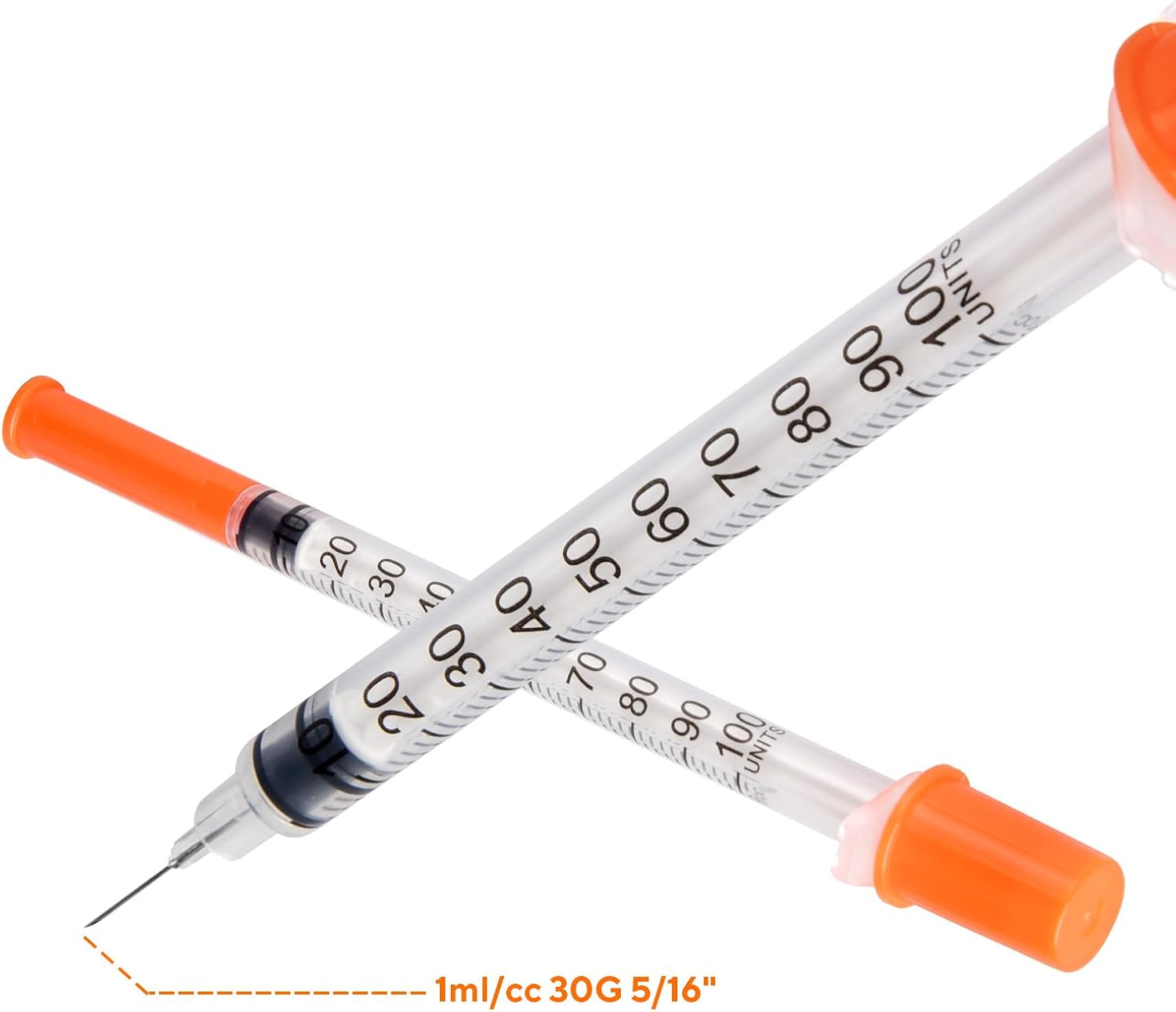 Detalle 1 de JIUPULL Disposable Syringes, 30G
