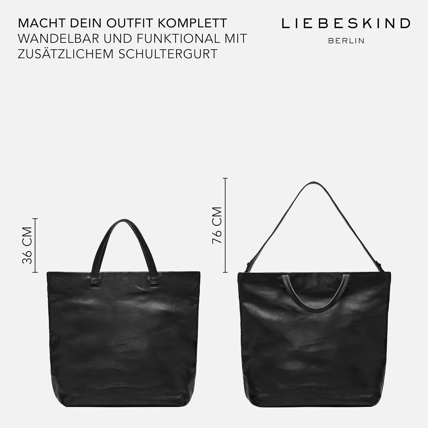 Thumbnail 5 de Liebeskind Damen L Hera Tote – stilvolle Glattleder-Tasche für die City