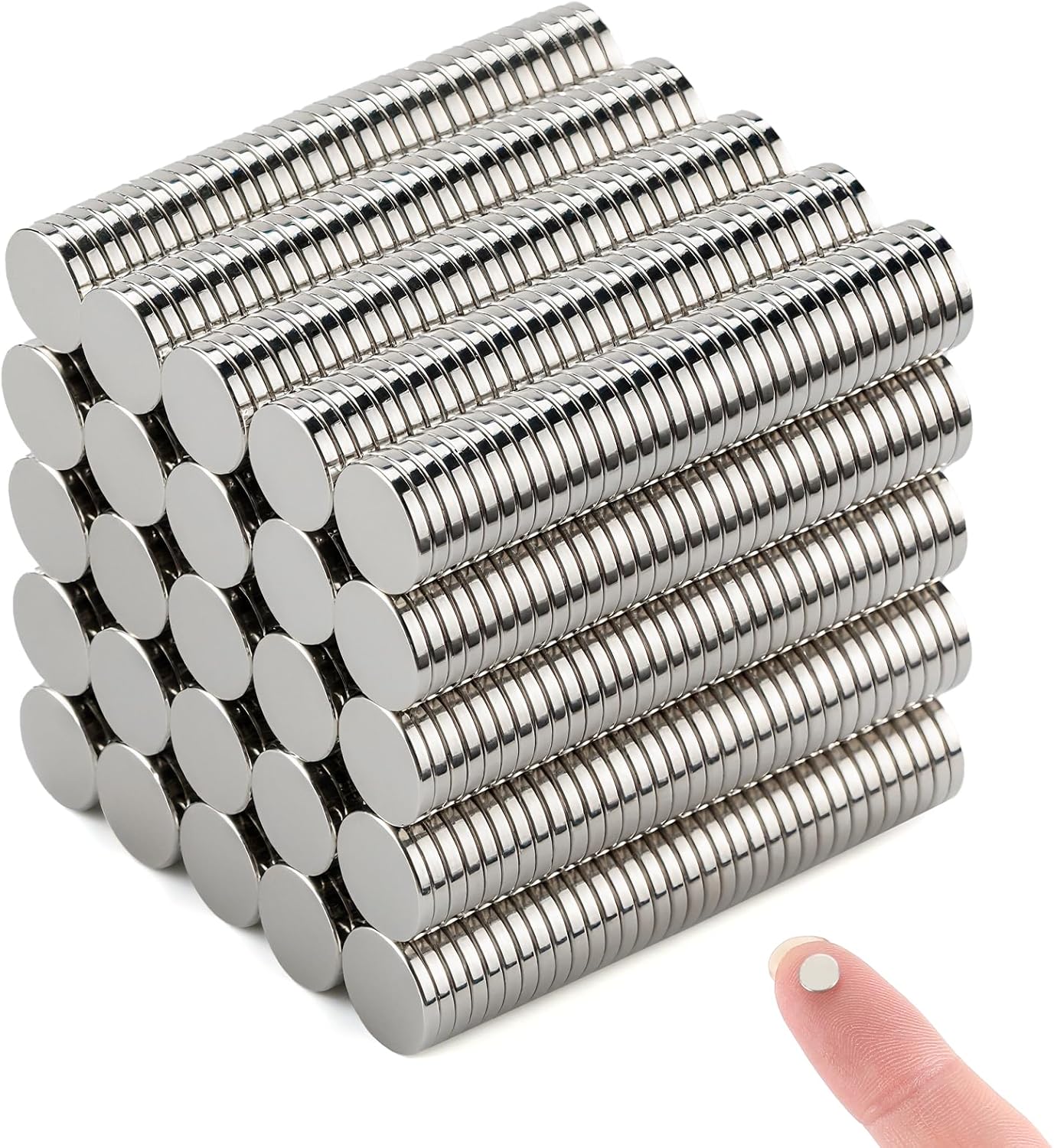 Thumbnail 6 de DIYMAG 300 PCS Refrigerator Magnets 6x2 mm 🧲