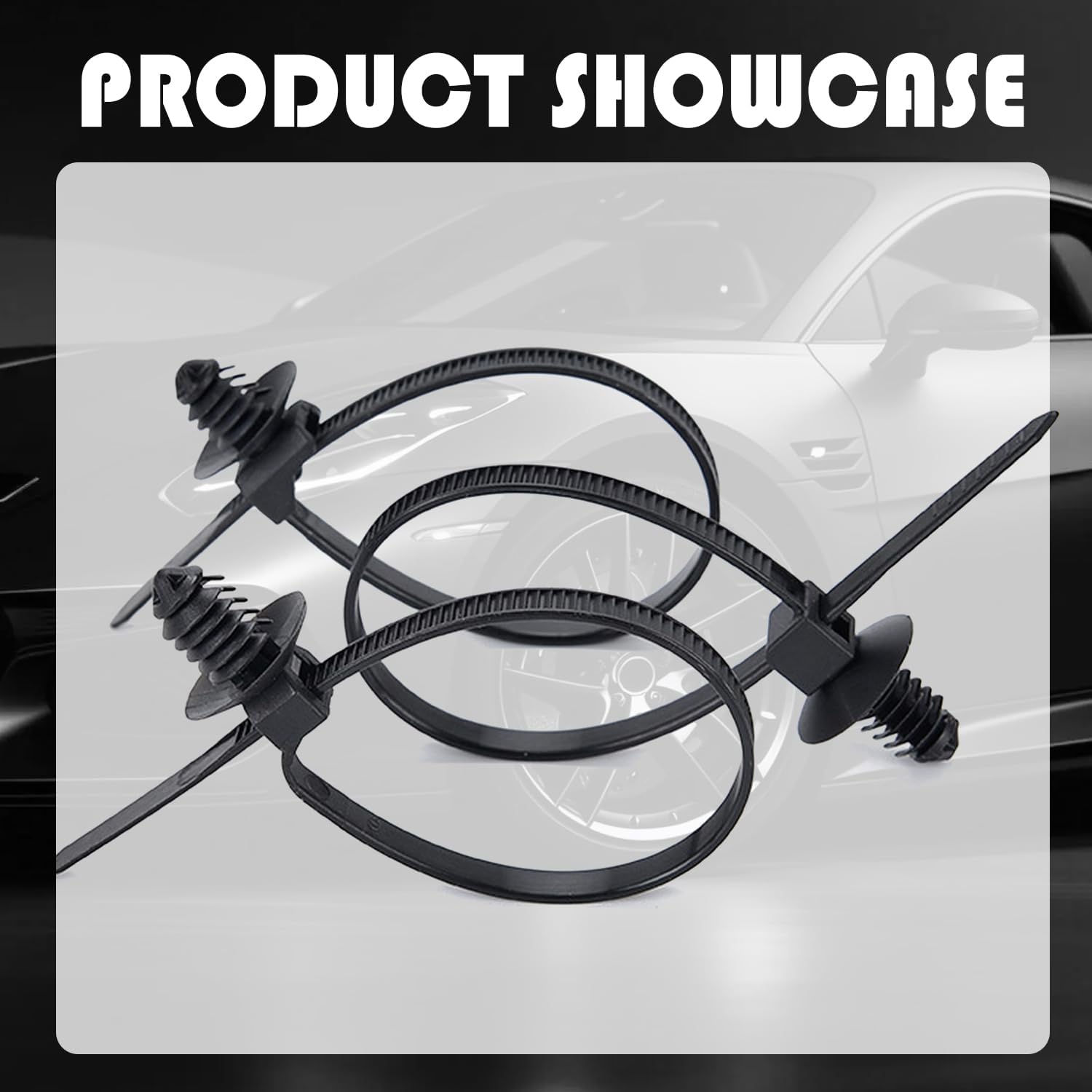 Thumbnail 5 de Car cable ties, 120-piece set