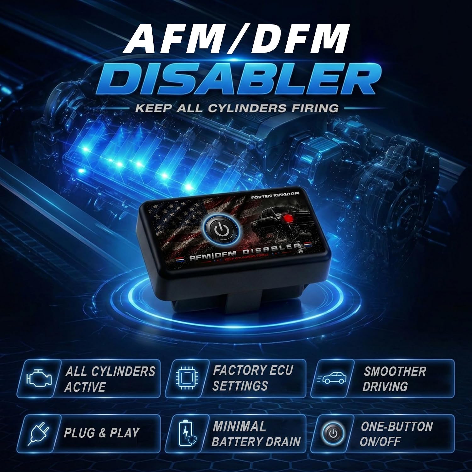 Detalle 2 de AFM disabler module with on/off switch