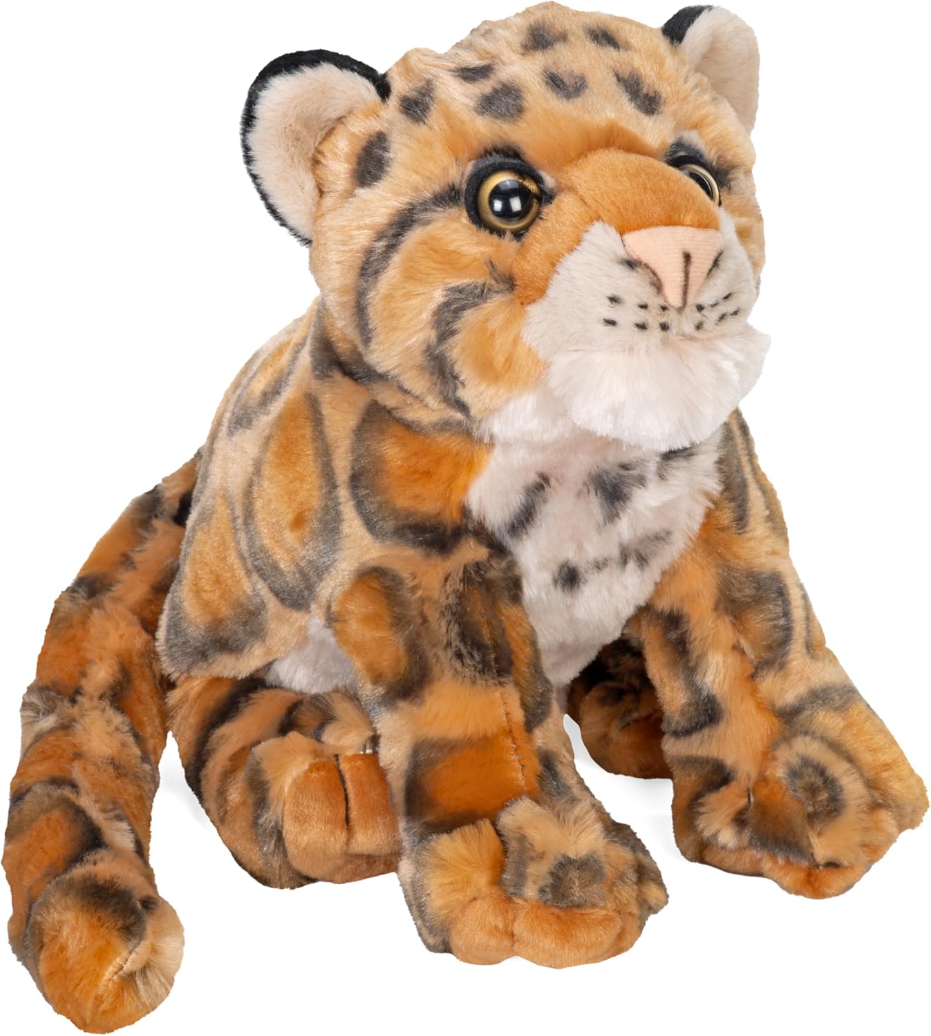 Wild Republic Clouded Leopard Plush Toy (30 cm) – Cuddlekins