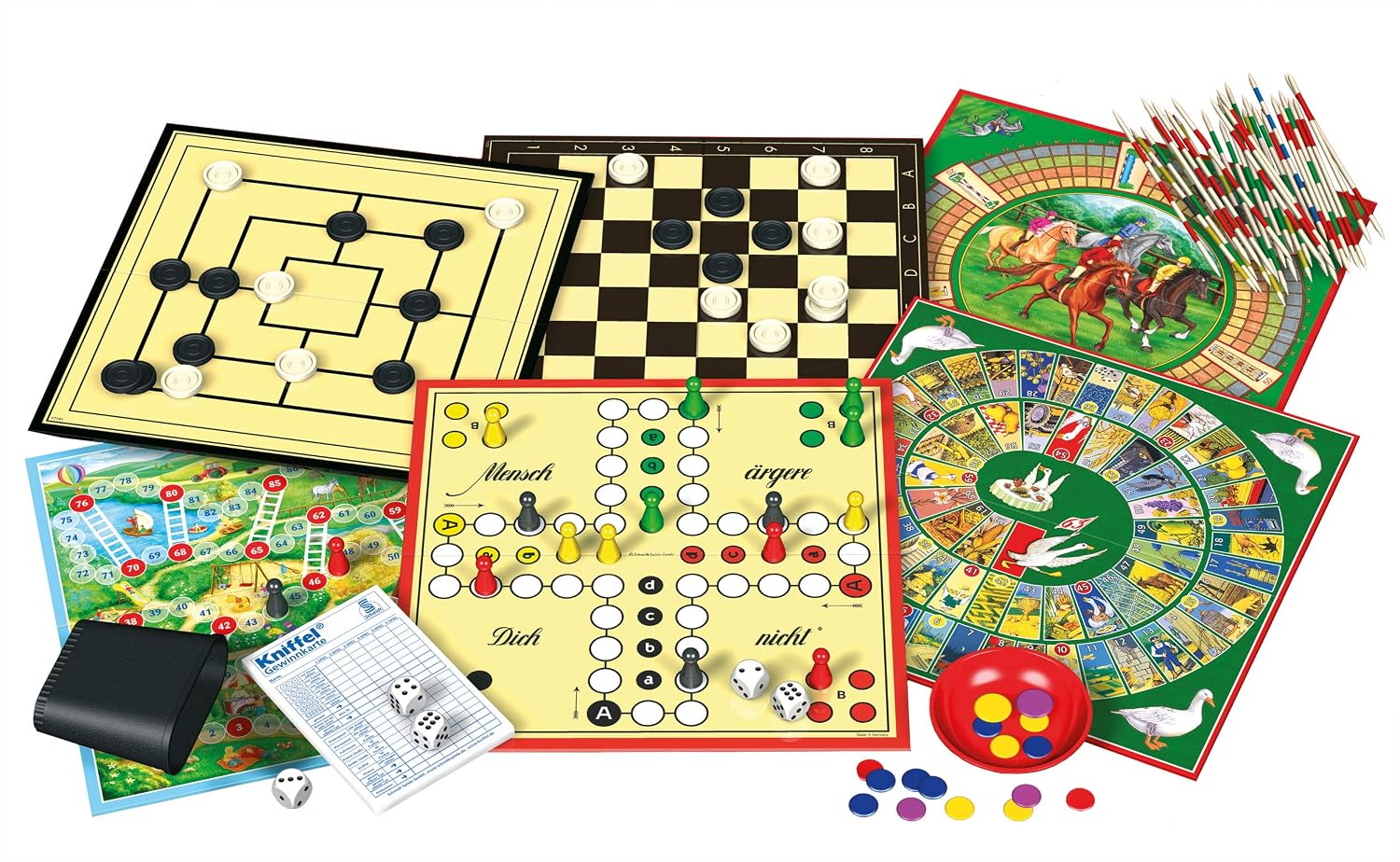 Thumbnail 2 de Schmidt Spiele 49147 Spielesammlung – 100 Spielmöglichkeiten für Familienabende