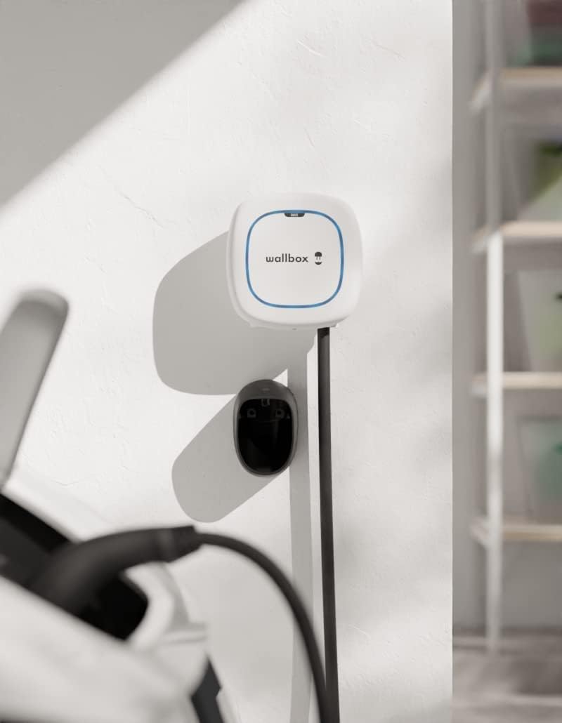 Detalle 2 de Wallbox Pulsar Max caricatore EV 7,4 kW con cavo 5 m ⚡